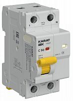 KA-DP11-1-050-C Устройство защиты от дугового пробоя с автоматическим выключателем (УЗДП) 1P+N C 50А KARAT IEK 