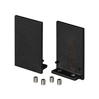 046825 Заглушка MAG-CAP-2538 (BK. 5LN) металл Arlight 