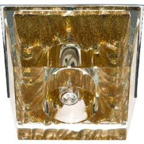 Светильник потолочный, JCD9 35W G9  прозрачный-золотой, хром, JD59 18802 в г. Санкт-Петербург 
