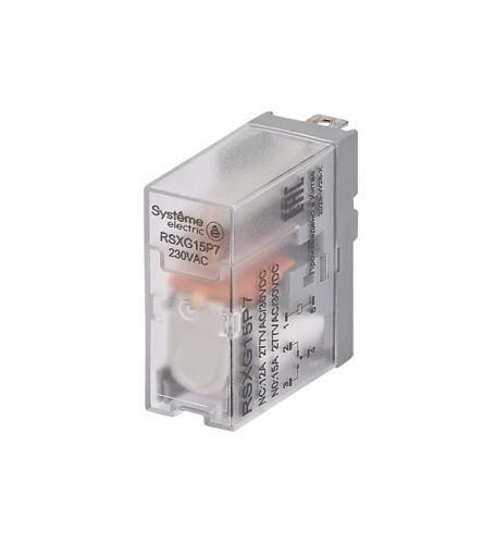 RSXG15P7 Реле 12А 1перекл. 230В AC SE 