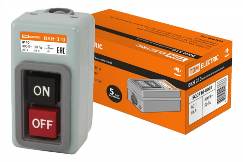 SQ0716-0001 ВКН-310 3Р 10А 230/400В IP40 TDM