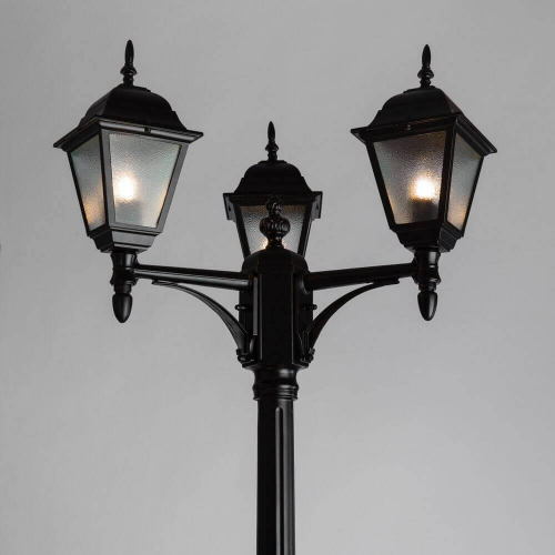 Садово-парковый светильник Arte Lamp Bremen A1017PA-3BK в г. Санкт-Петербург  фото 3