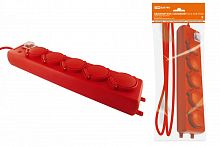 SQ1302-0024 Удлинитель силовой Уз16-05В TDM (с крышками IP44, выключатель, 5 мест/20м КГ 3х1.5)