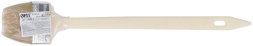 Кисть радиаторная, натуральная светлая щетина, бежевая пластиковая ручка 2.5" (63 мм) в г. Санкт-Петербург  фото 3