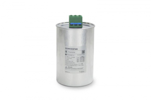 SCAN3353P480 Конденсатор НН 33.5кВАр 480В SE 