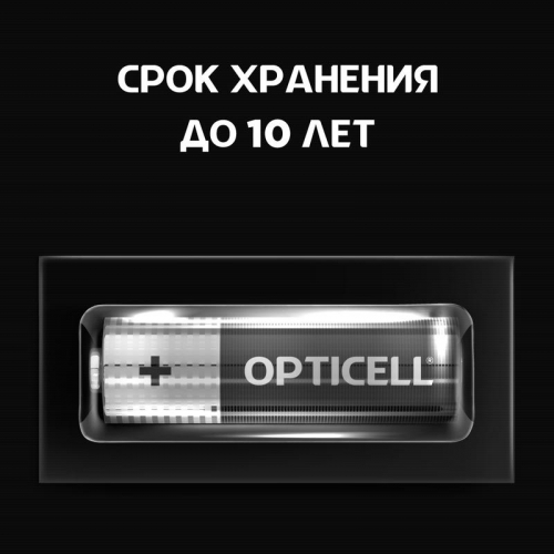 Элемент питания алкалиновый AA/LR6 (блист. 12шт) Basic Opticell 5051010 в г. Санкт-Петербург  фото 2