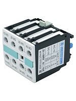 ET014828 Блок-контакт 3RH1921-1FA40 4НО для контакторов типоразмеров S0…S12 фронтальный винт. клеммы IP20 Электротехник 
