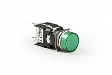 D090YXY Арматура сигнальная 16мм круглая 12-24 AC/DC зел. EMAS 