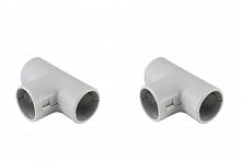 SQ0405-0024 Тройник соед. для трубы 32 мм (10шт) TDM
