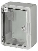 SQ0933-0221 Бокс пластиковый ЩМП-0-1, прозр. крышка, ABS, IP65, от -45 до +75 °С, навесной, (280x210x130) TDM