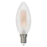 Лампа светодиодная филаментная Volpe E14 6W 4000K матовая LED-C35-6W/4000K/E14/FR/SLF UL-00008327 в г. Санкт-Петербург 
