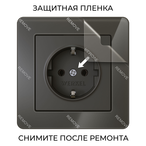 Рамка на 1 пост Acrylic черный W0012708 в г. Санкт-Петербург  фото 5