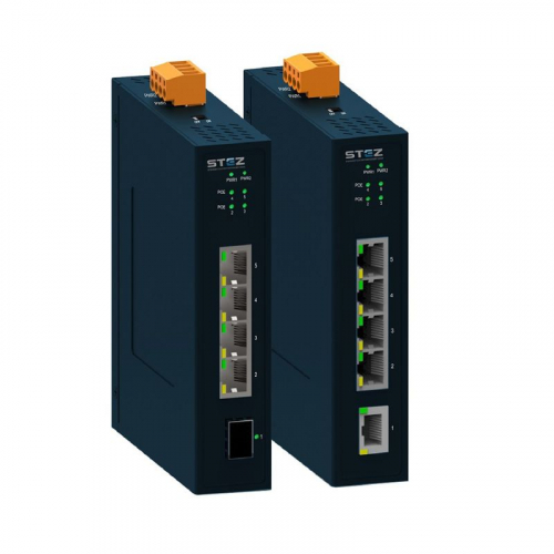 70310019 Коммутатор промышленный STEZ1104G-GSFP-POE СТЭЗ 