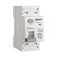 E1026MS40300 Выключатель дифференциального тока 2п 40А 300мА тип AC 6кА ВД-100N (S) электромех. PROxima EKF 
