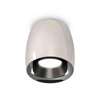 Комплект накладного светильника Ambrella light Techno Spot XS1143001 PSL/PBK серебро полированное/черный полированный (C1143, N7031) в г. Санкт-Петербург 