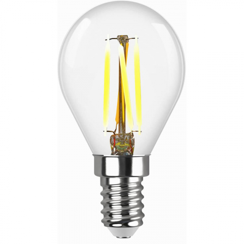 Лампа светодиодная филаментная REV G45 E14 5W 2700K DECO Premium шар 32357 0 в г. Санкт-Петербург  фото 2