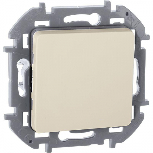 673601 Выключатель 1-кл. Inspiria 10А IP20 250В 10AX механизм сл. кость IEK 