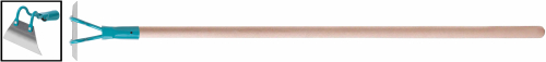 Мотыга прямая 150х50 мм, нержавеющая сталь, с деревянным черенком 76926 в г. Санкт-Петербург 