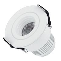 014912 Светильник светодиодный LTM-R45WH 3W Day White 30deg (IP40 металл) Arlight 