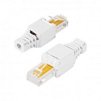 05-1051 Джек штекер RJ45 8Р8С быстрозажимной ручной Rexant 