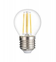 Лампа светодиодная филаментная PLED OMNI 8Вт G45 3000К тепл. бел. E27 230В/50Гц FR JazzWay 5021488 в г. Санкт-Петербург 