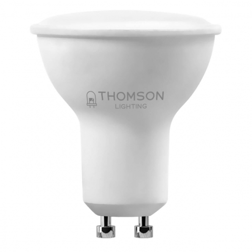 Лампа светодиодная Thomson GU10 10W 3000K полусфера матовая TH-B2055 в г. Санкт-Петербург 