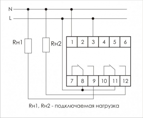 Реле времени PCR-515 2х8А 230В 2перекл. IP20 задержка включ. монтаж на DIN-рейке F&F EA02.001.006 в г. Санкт-Петербург  фото 2