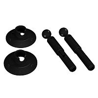 043831 Крепление MOONLIGHT-ROUND-D13-S-KIT Black металл (комплект) Arlight 