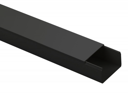 Кабель-канал KK-B-40-25 черный 40x25мм 24м ЭРА Б0061744