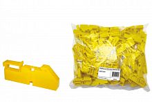 SQ0810-0001 Изолятор на DIN рейку желтый TDM