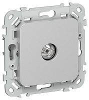 FI-A13-O-K47 Розетка телевизионная оконечная СП FLITE РТВм-1-1-1-ФлА тип M экранир. механизм алюм. IEK 
