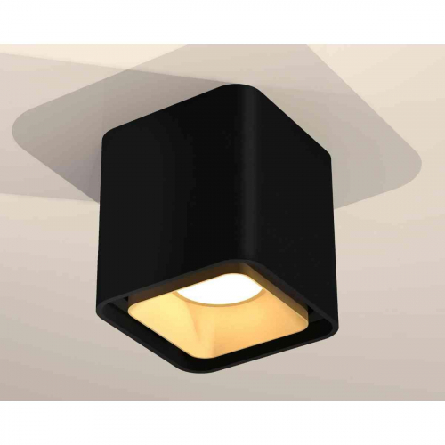 Комплект накладного светильника Ambrella light Techno Spot XS7841004 SBK/SGD черный песок/золото песок (C7841, N7704) в г. Санкт-Петербург  фото 3