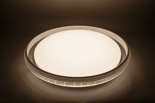 Светодиодный управляемый светильник накладной Feron AL5120 тарелка 60W 3000К-6500K белый 29735 в г. Санкт-Петербург  фото 4