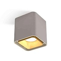 Комплект накладного светильника Ambrella light Techno Spot XS7842004 SGR/SGD серый песок/золото песок (C7842, N7704) в г. Санкт-Петербург 