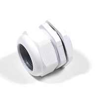 zeta30890 Сальник PG48 d37-44мм IP68 пластик. сер. ГОФРОМАТИК 