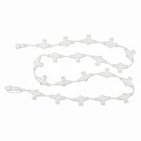 UL-00013216 Провод-шина для гирлянд UCX-F90 T20/2M/WH серии F90PRO 2м 20 Т-коннекторов шаг 10см статика/мерцание IP67 бел. Uniel 