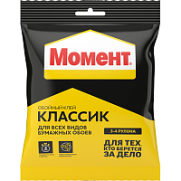 Б0008053 Клей обойный Классик 100г Момент 
