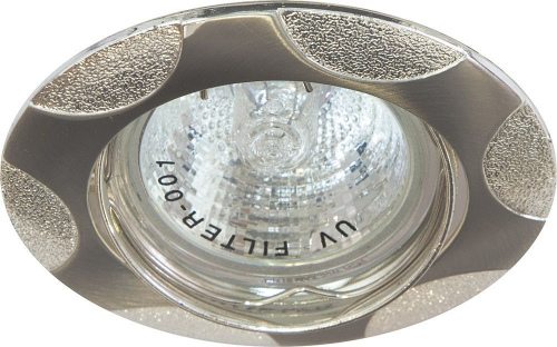 Светильник потолочный, MR16 G5.3 титан-серебро, 156Т-MR16 17767 в г. Санкт-Петербург 