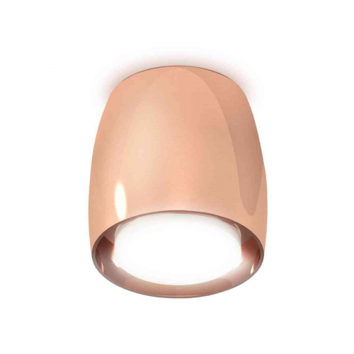 Комплект накладного светильника Ambrella light Techno Spot XS1144020 PPG/FR золото розовое полированное/белый матовый (C1144, N7165) в г. Санкт-Петербург 