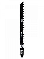 SQ1089-0206 Пилки для электролобзика по дереву, HCS, 75х4 мм, чистый рез, T101D, 2 шт, "Рубин", TDM