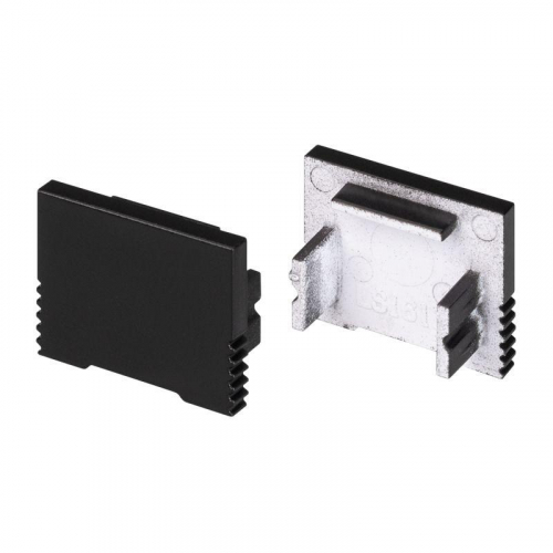 034001 Заглушка SL-SLIM-H13M BLACK глухая пластик Arlight 