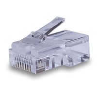 Коннектор 8P8C U/UTP кат.5E (RJ-45) (уп.25шт) SUPRLAN 10-0226 в г. Санкт-Петербург 