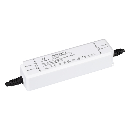 Блок питания ARPV-SP-24060-PFC (24V, 2.5A, 60W) (Arlight, IP67 Пластик, 5 лет) 043671 в г. Санкт-Петербург 