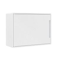 F12W1WW Щиток настенный Фрейм (FRAME) 12мод. с бел. дверцей с 2 шинами PEN на 6 и 8 отверст. бел. DKC 