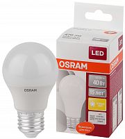 Лампа светодиодная LED 5.5Вт E27 LS CLA40 FR теплый матовая Osram в г. Санкт-Петербург 