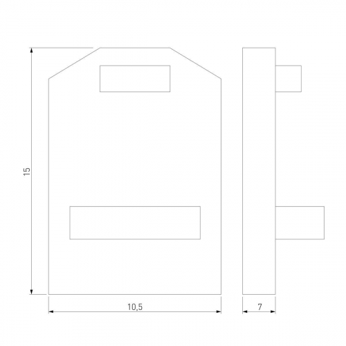 Заглушка Elektrostandard Mini Magnetic (2шт) 85174/00 a065634 в г. Санкт-Петербург  фото 2