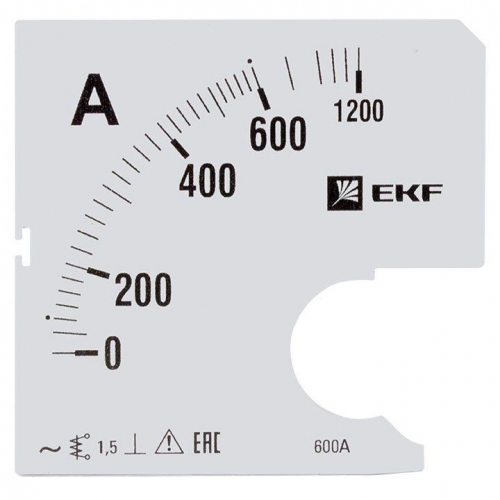 Шкала сменная для A961 600/5А-1.5 PROxima EKF s-a961-600 в г. Санкт-Петербург 