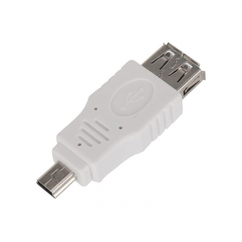 Переходник USB гнездо USB-A - штекер mini USB блист. Rexant 06-0191-A в г. Санкт-Петербург  фото 7