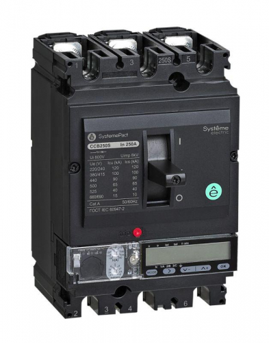 SPC100S10052E3DFC Выключатель автоматический SPC100 100кА S5.2E 3P3D 100А SE 