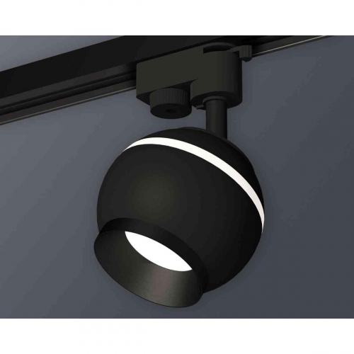 Комплект трекового светильника Ambrella light Track System XT1102002 SBK/PBK черный песок/черный полированный (A2521, C1102, N7031) в г. Санкт-Петербург  фото 3